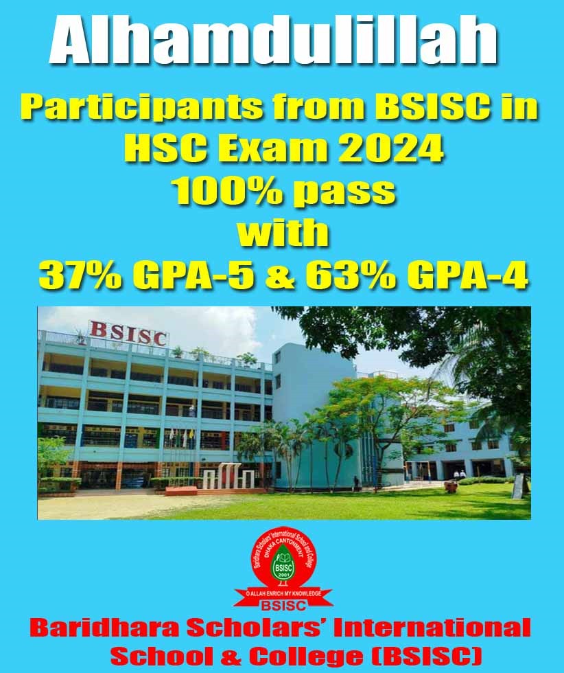 Turning Hard Work Into success: brilliant results achieved. Congratulations to BSISC team